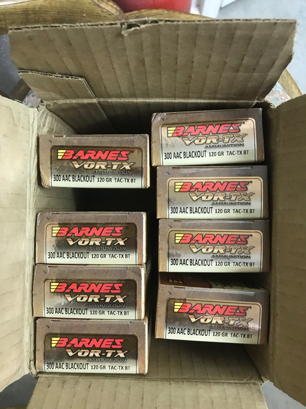 300 Blk Barnes Vor Tx 120gn Tac Tx Bt For Sale Shooters Forum