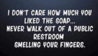 smelling your fingers.gif