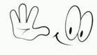 eyes hand point.gif