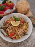 Barb's garden fresh, Longolini w artichoke asparagus tomatoes Plus..jpg