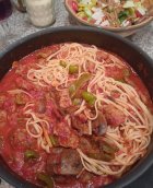 Linguini supreme..w Venison meatmalls (2).jpg