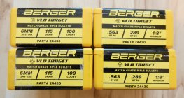 Berger 6mm, 115 gn Target VLD's - 042225.JPG