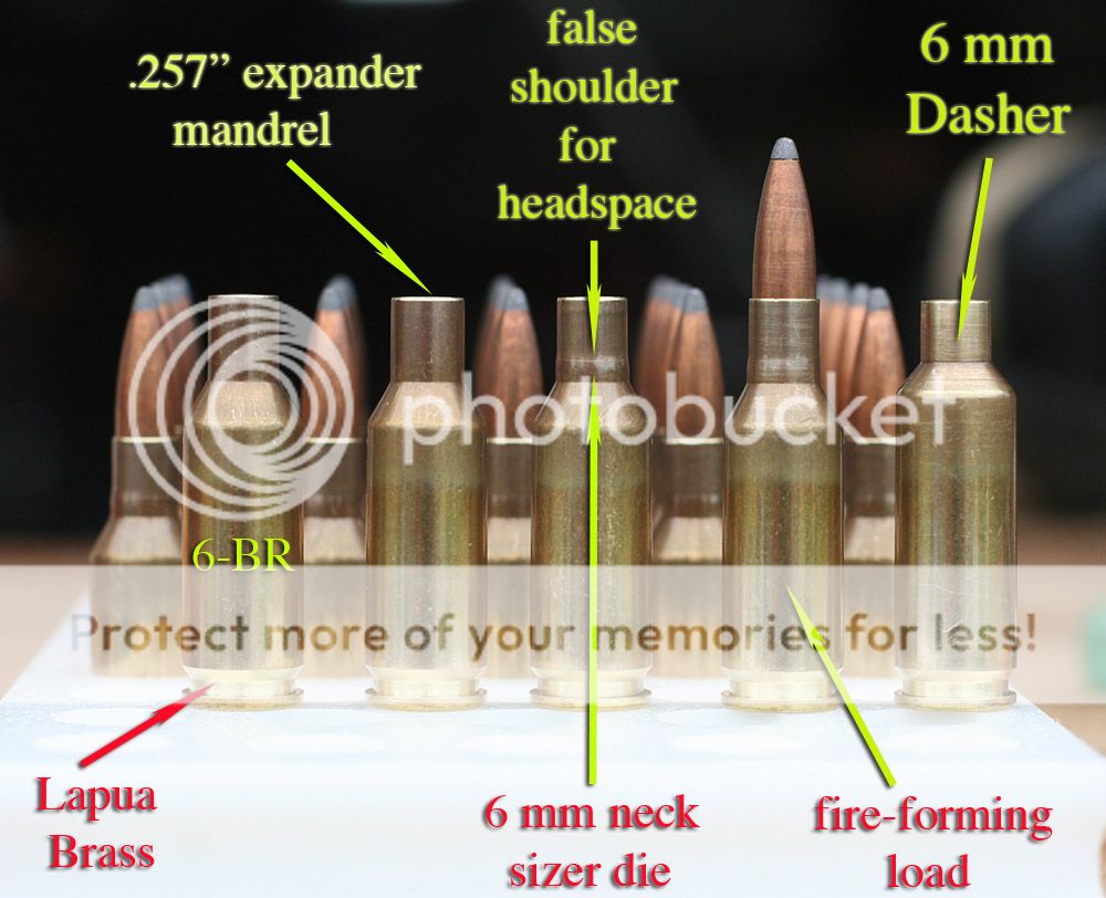 Forming 6 PPC brass 