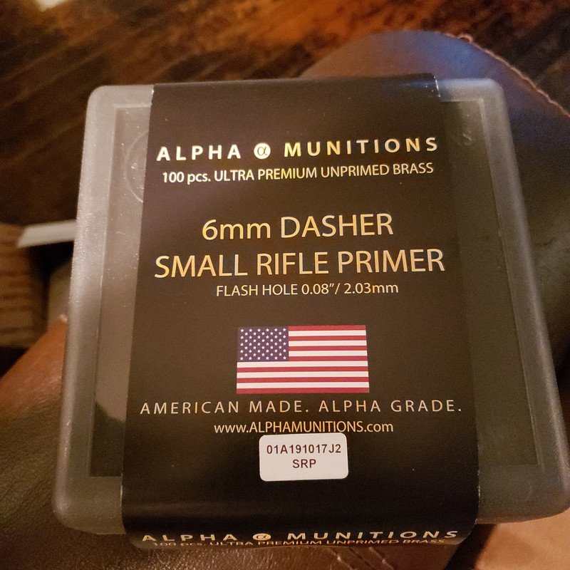 Alpha 6 Dasher brass?