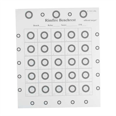 Rba Rimfire Targets 25 Pack US Specs & Supply                                                            